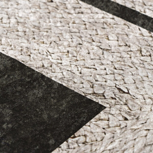 Jute Art 9130 Μπεζ-Μαύρο - Image 2
