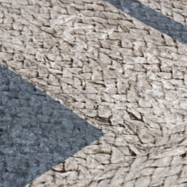 Jute Art 9130 Μπεζ-Μπλε - Image 2