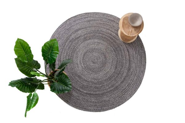Gobel Stone - Flat Tweed Χαλί Χειροποίητο Στρόγγυλο - Image 4