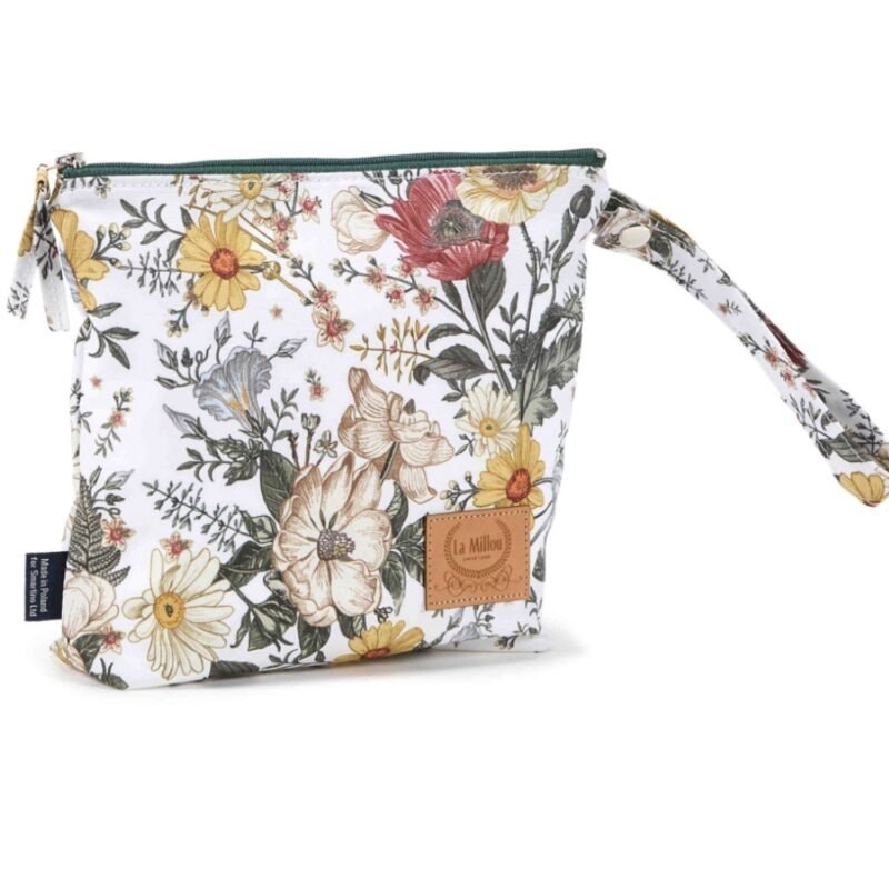 Waterproof Travel Bag – Vintage Meadow – S 19,5x20x9 cm (+/- 1 cm)