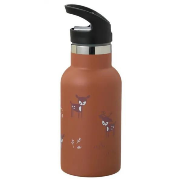 Fresk - Θερμός από Ανοξείδωτο Ατσάλι - Deer Amber Brown