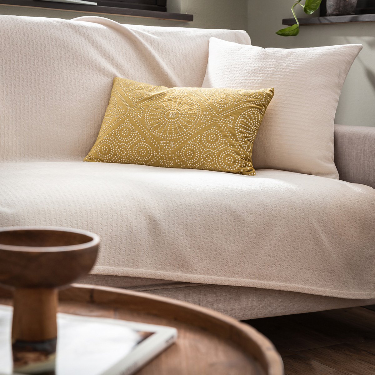 Valley Μαξιλαροθήκη Moon Ecru - Image 2