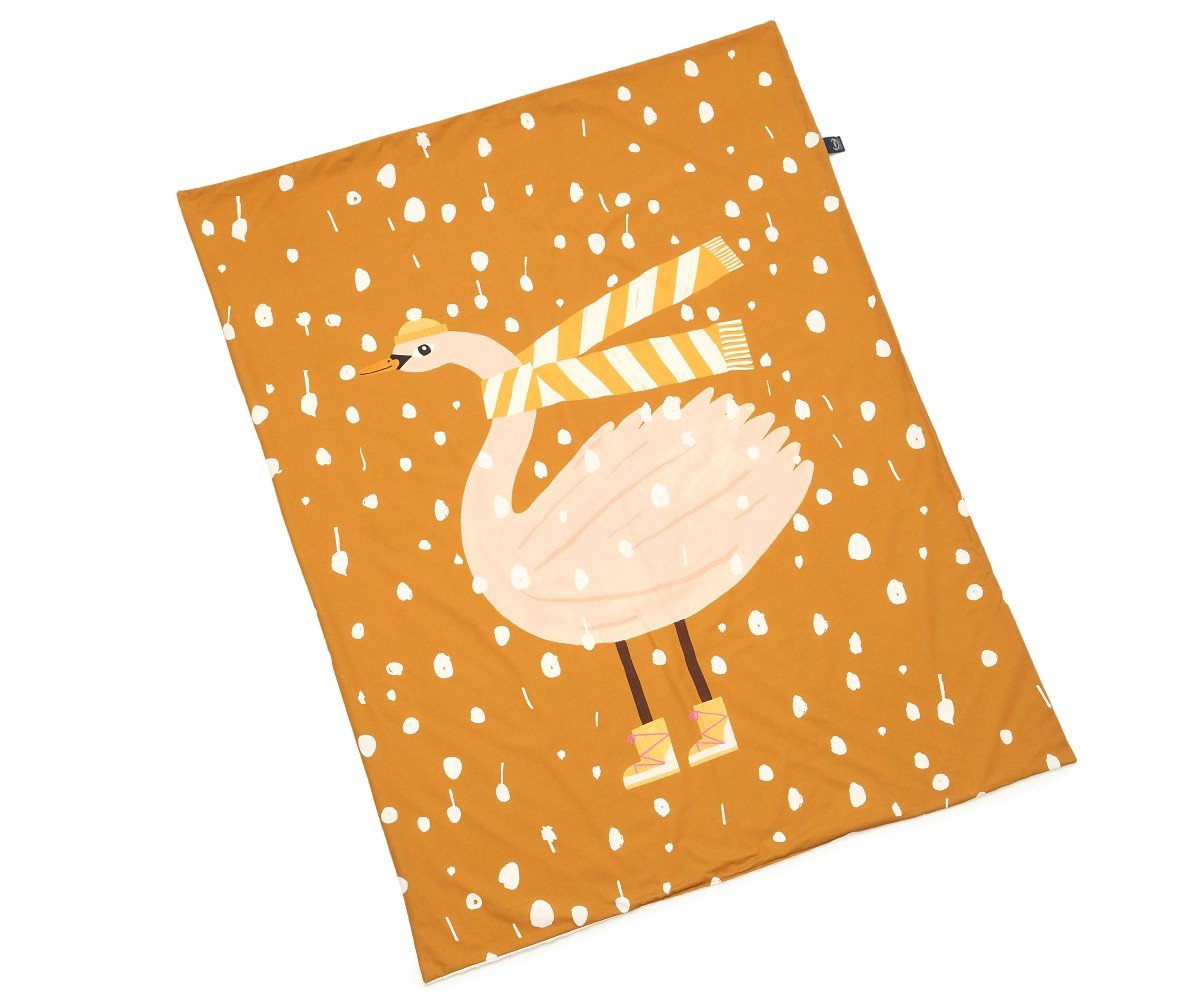 Sheela Snowflake Large Λεπτή Κουβέρτα Ecru