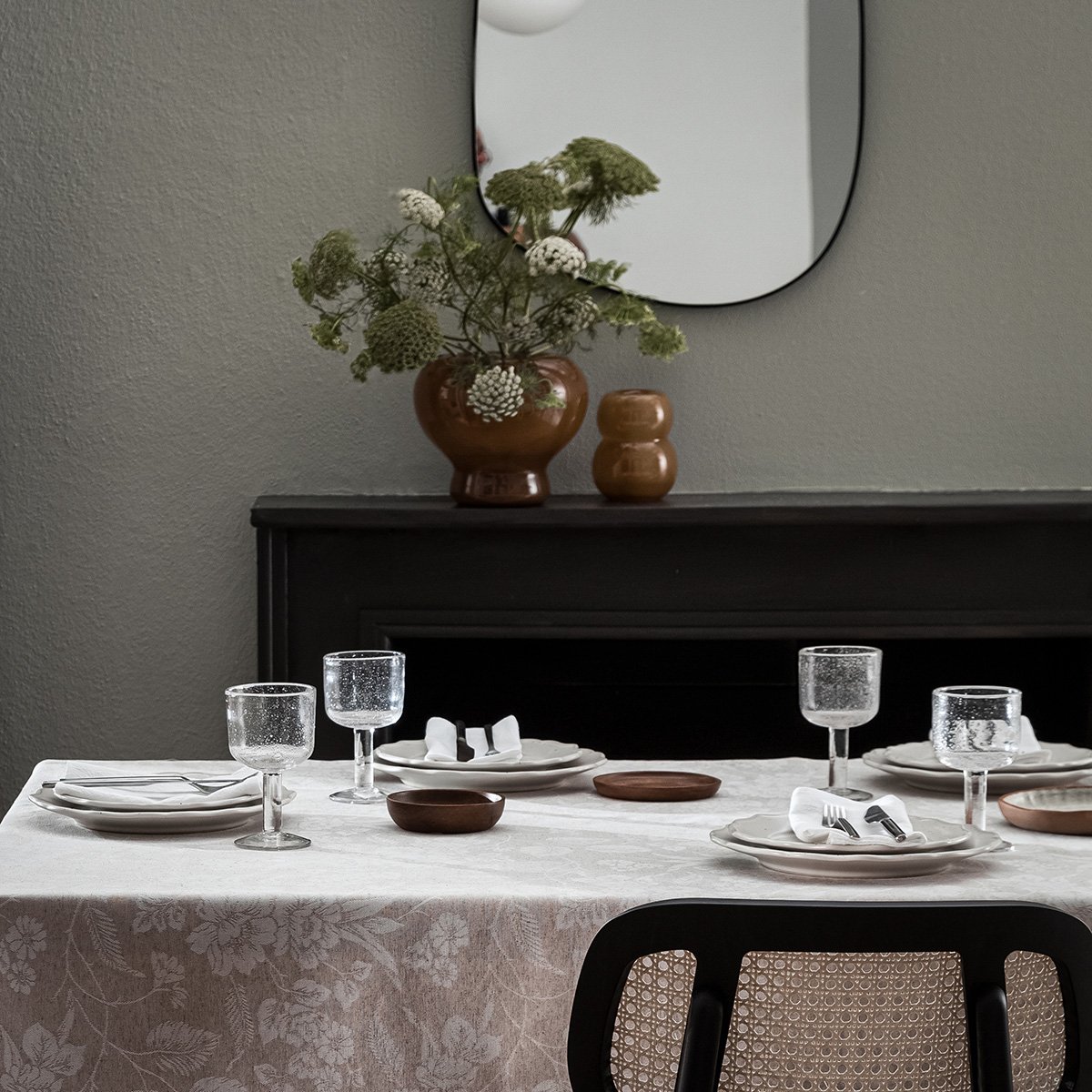 Grace Τραπεζομάντηλο Beige - 2 Διαστάσεις