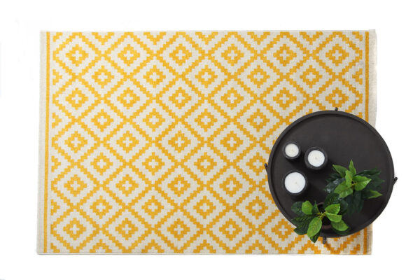 Χαλί Decorista 1721 O Yellow 200x285cm - Image 4