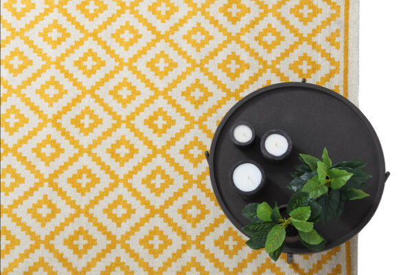 Χαλί Decorista 1721 O Yellow 200x285cm - Image 3