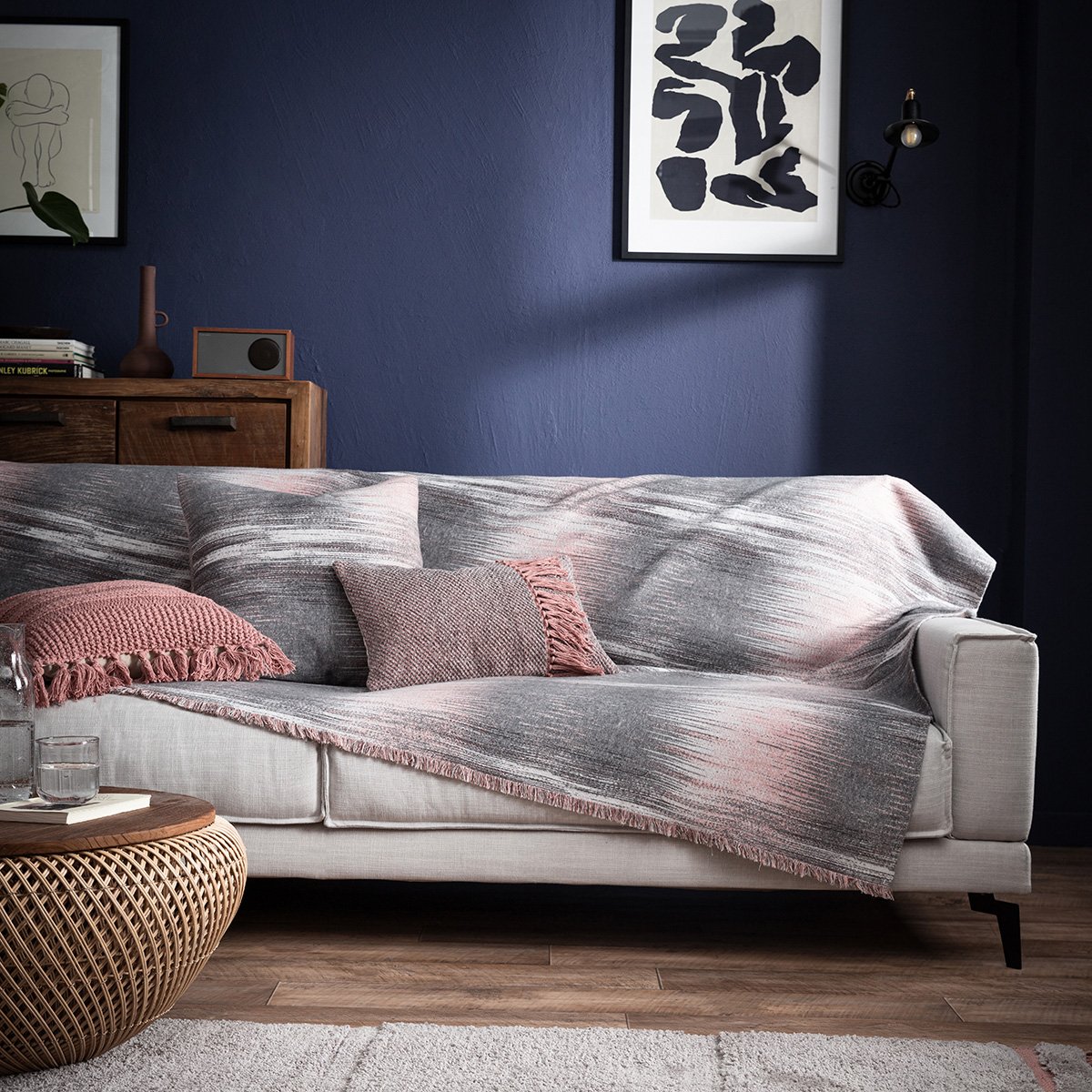 Kalbo Ριχτάρι Grey Pink
