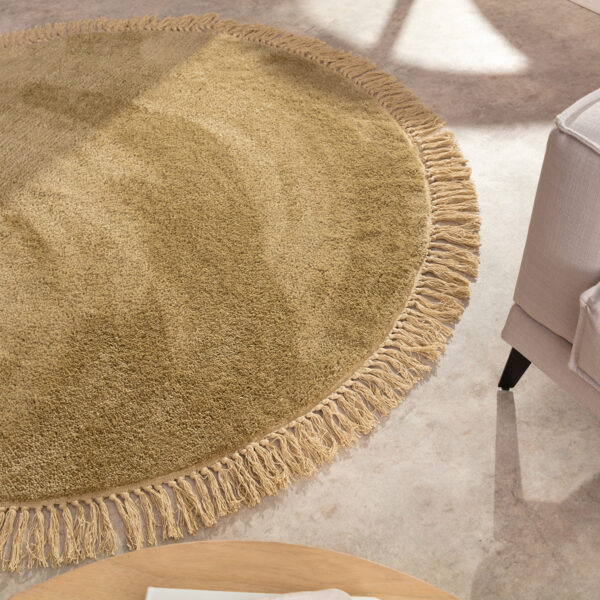 Mellow Χαλί Willow Beige Ροτόντα 150cm - Image 4