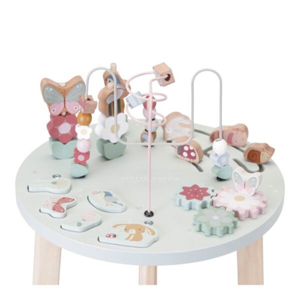 Ξύλινο Τραπέζι Δραστηριοτήτων Flowers & Butterflies - Little Dutch - Image 3