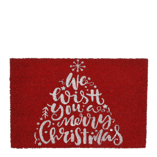 Χαλάκι Πόρτας Με Ευχές Merry Christmas