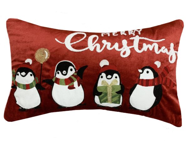 Χριστουγεννιάτικο Μαξιλάρι - Christmas Pinguins - Everbest