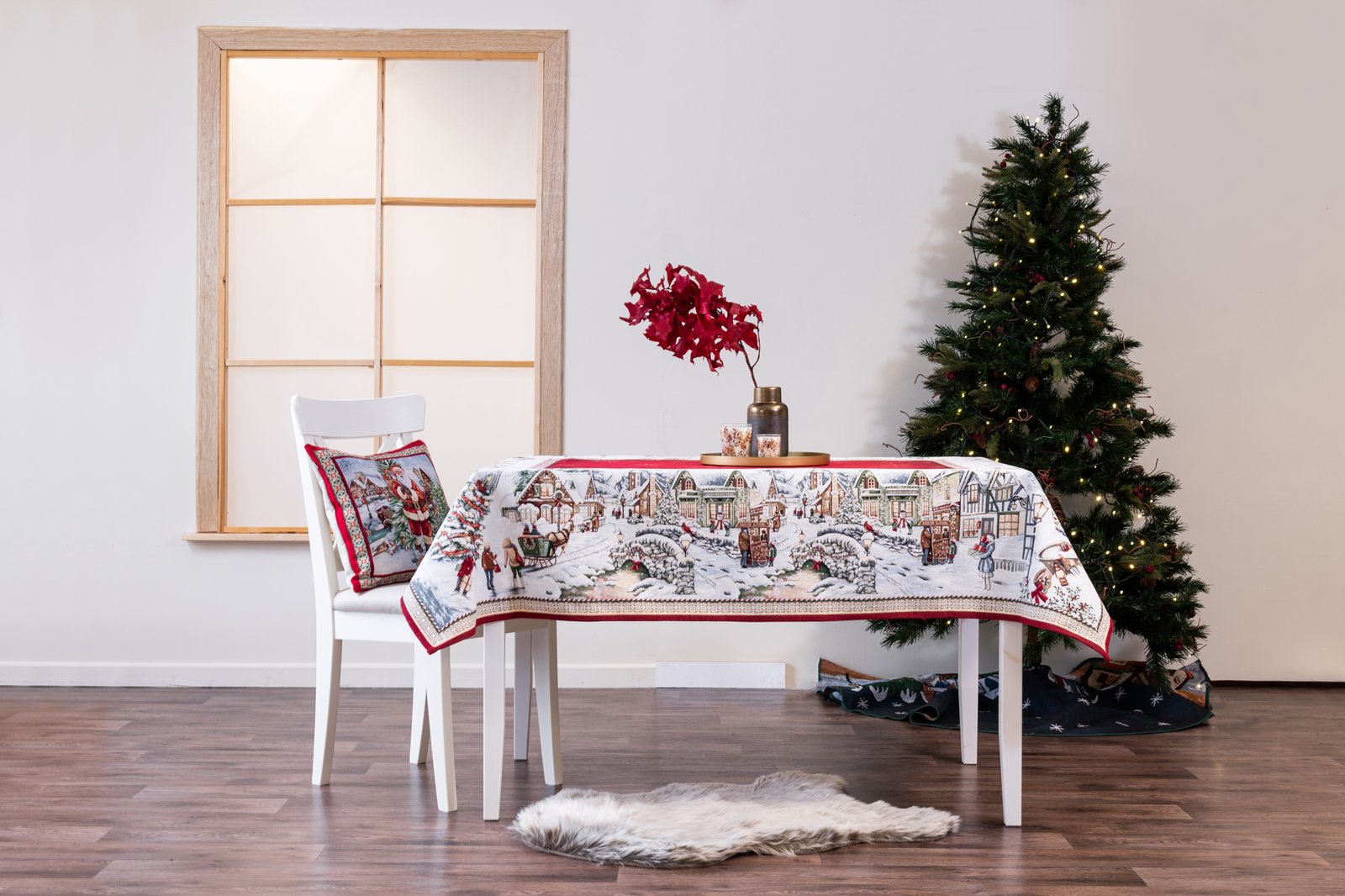 Χριστουγεννιάτικο Τραπεζομάντηλο - Lapland - 2 Διαστάσεις