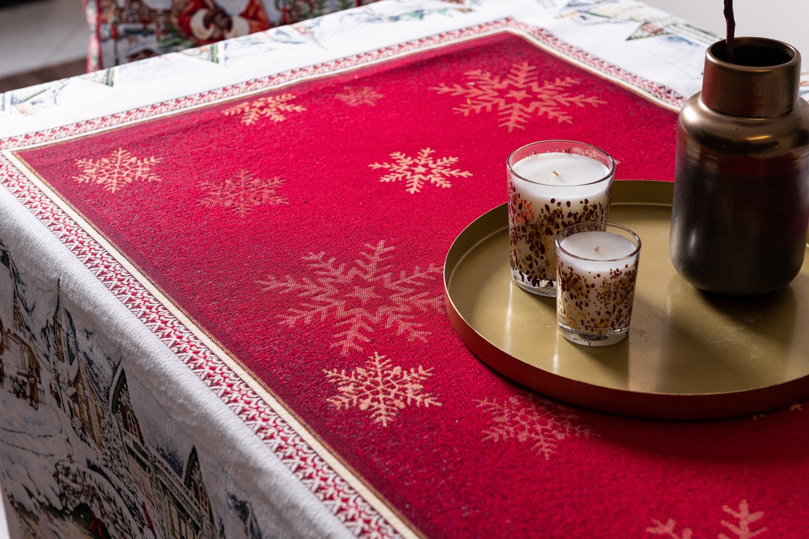 Χριστουγεννιάτικο Τραπεζομάντηλο - Lapland - 2 Διαστάσεις - Image 3