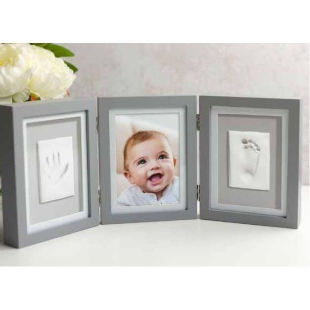 Κορνίζα Με Φωτογραφία Και Αποτύπωμα Με Πηλό - Image 2