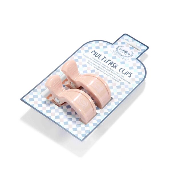 2 Pack Multitask Clips Powder Pink - Image 2