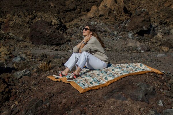 Wild Blossom Picnic Blanket XL - Image 4