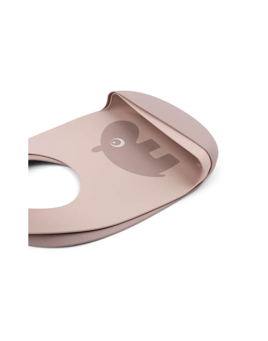 Ozzo Powder Σετ Παιδική Σαλιάρα 2 τεμαχίων με σχέδιο ζωάκι και θήκη για ψίχουλα