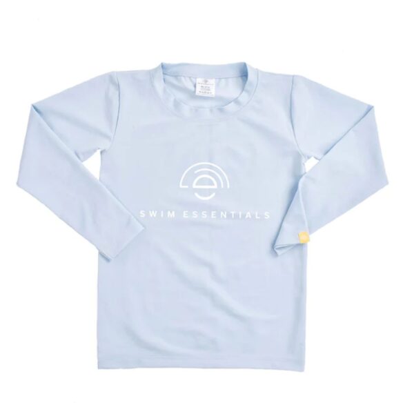 Light Blue Μακρυμάνικη Μπλούζα Με UV Προστασία