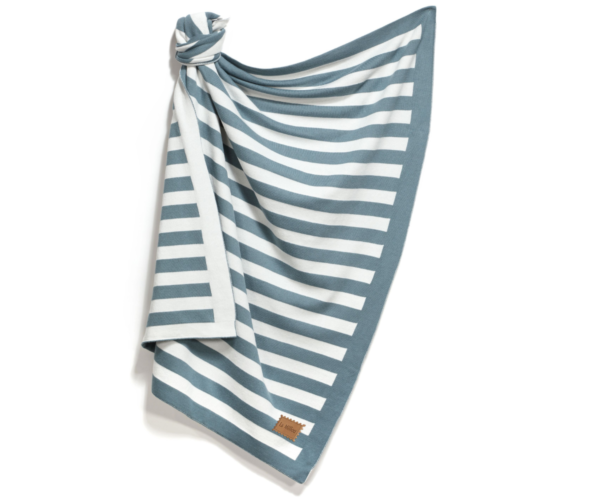 Cotton Tender Strips Dove Blue με ριγέ σχέδιο
