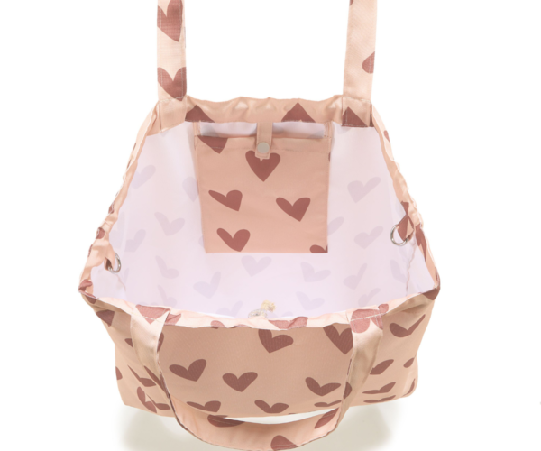 Heartbeat Shopper Bag Pink