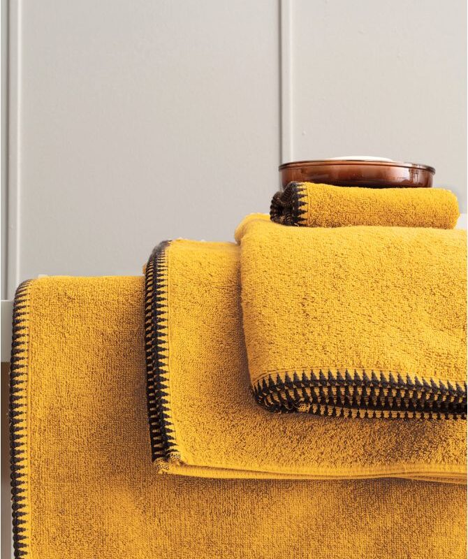Brooklyn Σετ Πετσέτες 3τμχ Yellow