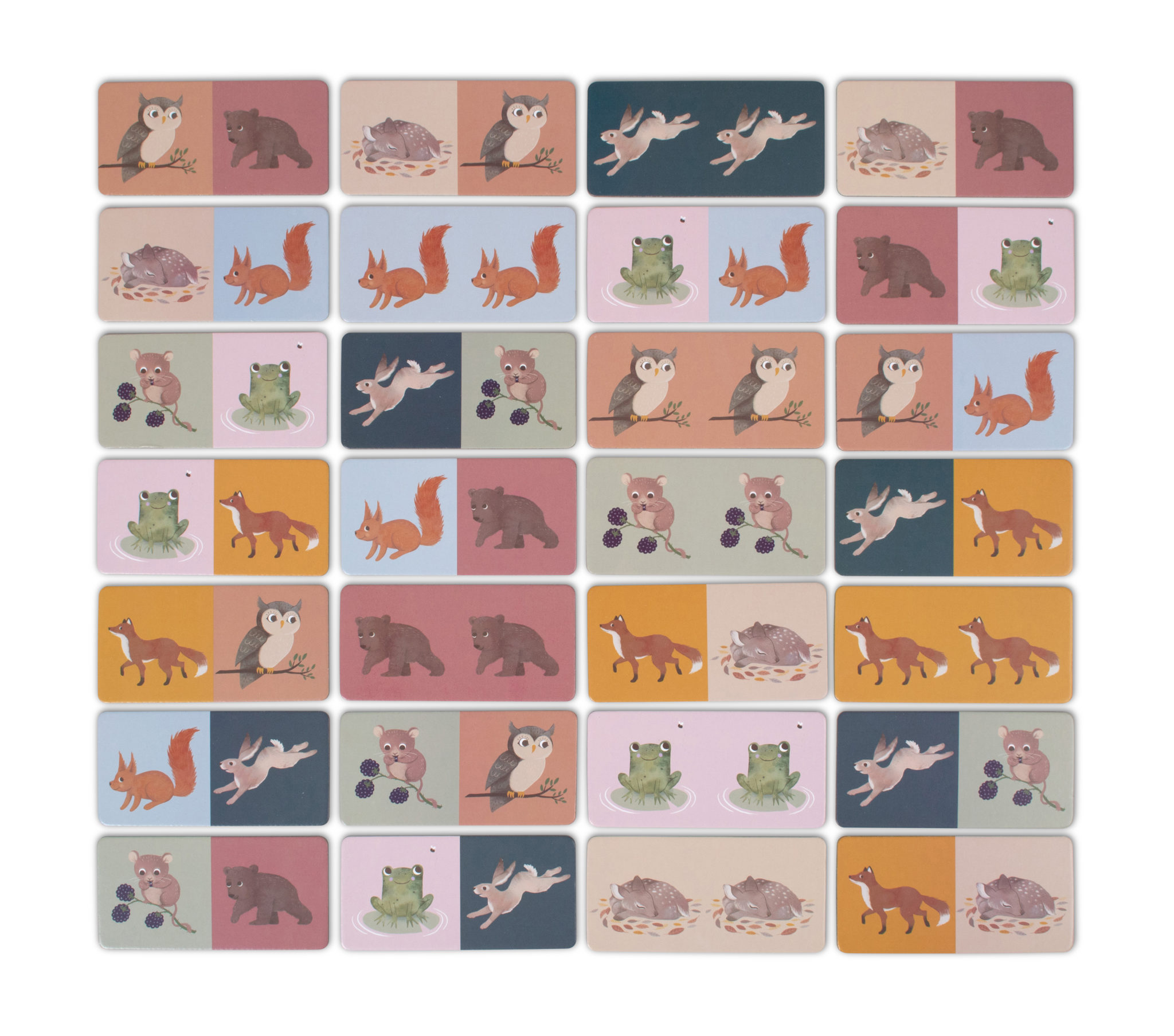 Nordic Animals Domino 28 κομματιών