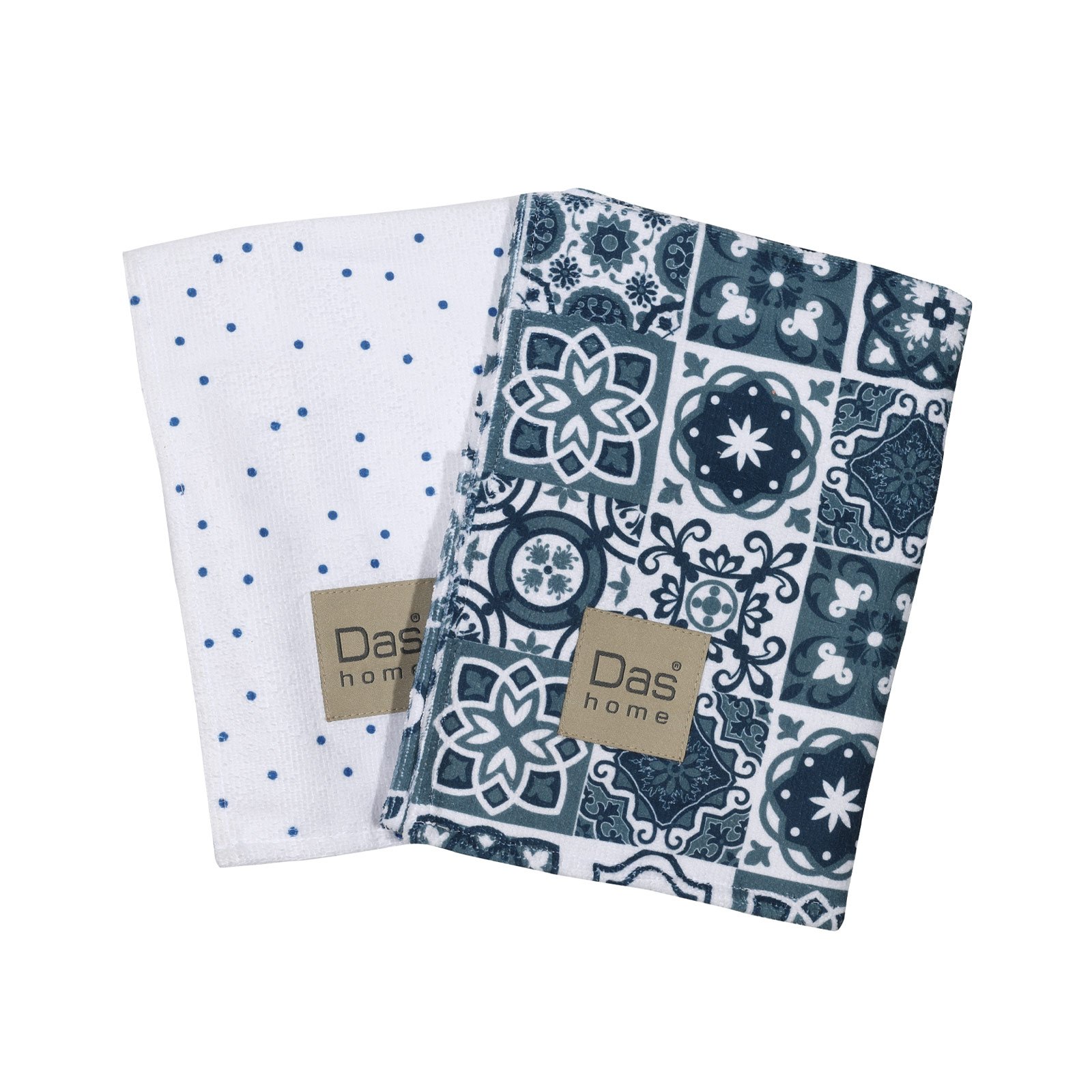 Σετ Ποτηρόπανα 0633 2τμχ διπλωμένα το ένα πάνω στο άλλο