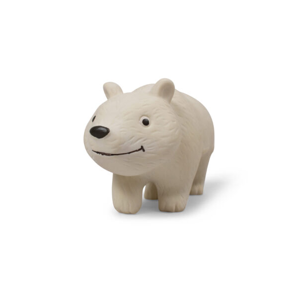 Polly The Polar Bear Μασητικό Οδοντοφυίας, από 100% φυσικό καουτσούκ για παιδιά ηλικίας 0+ μηνών
