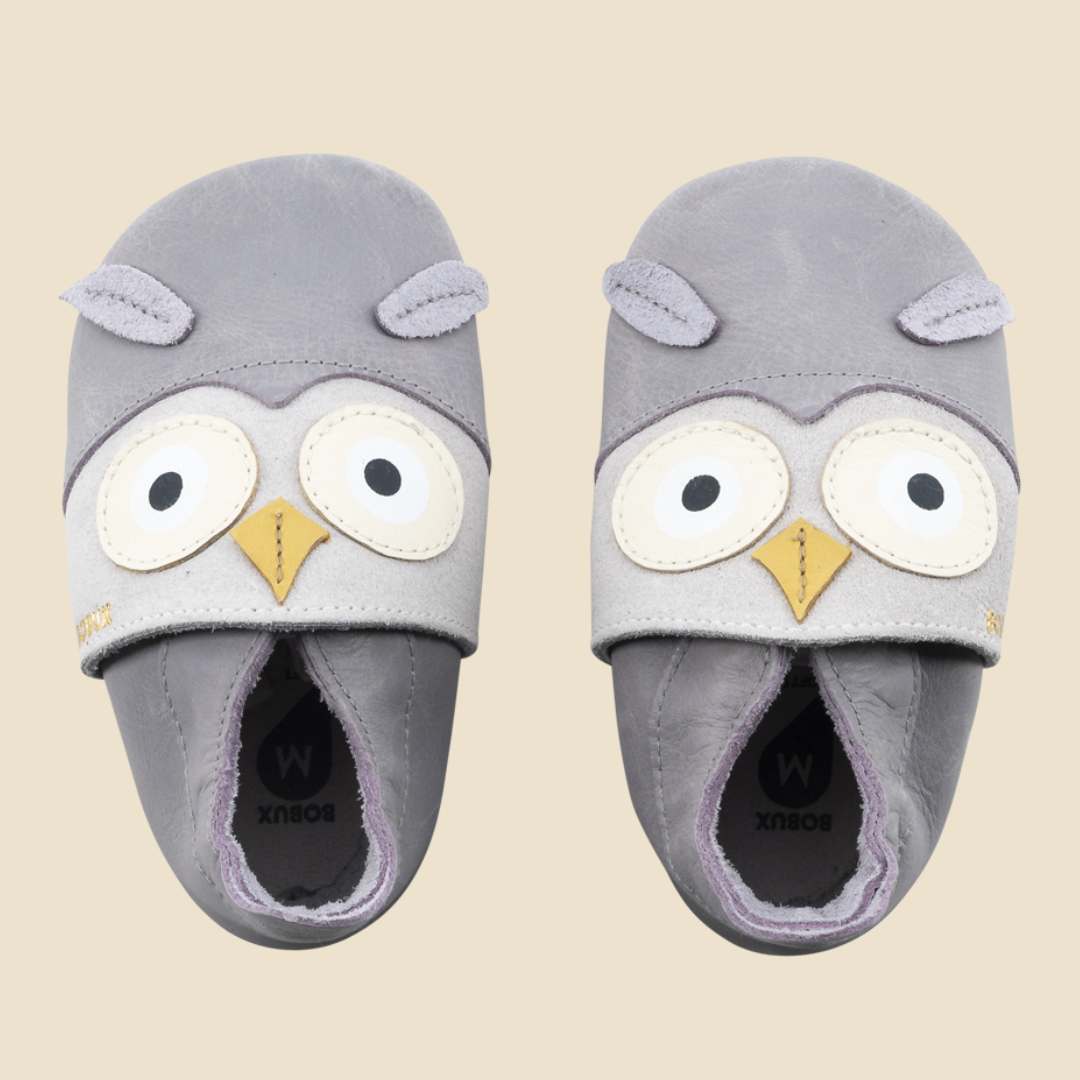 Bobux Hootie Grey Gull Παπουτσάκια