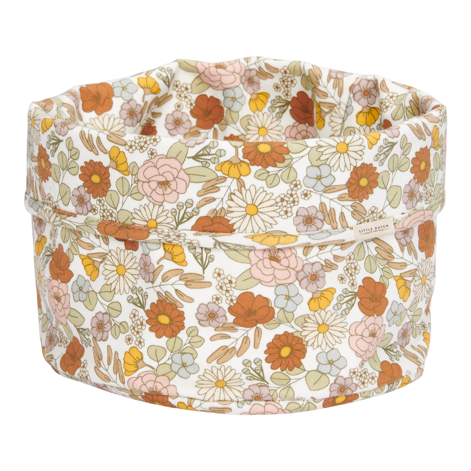 Vintage Little Flowers Καλάθι Αλλαξιέρας