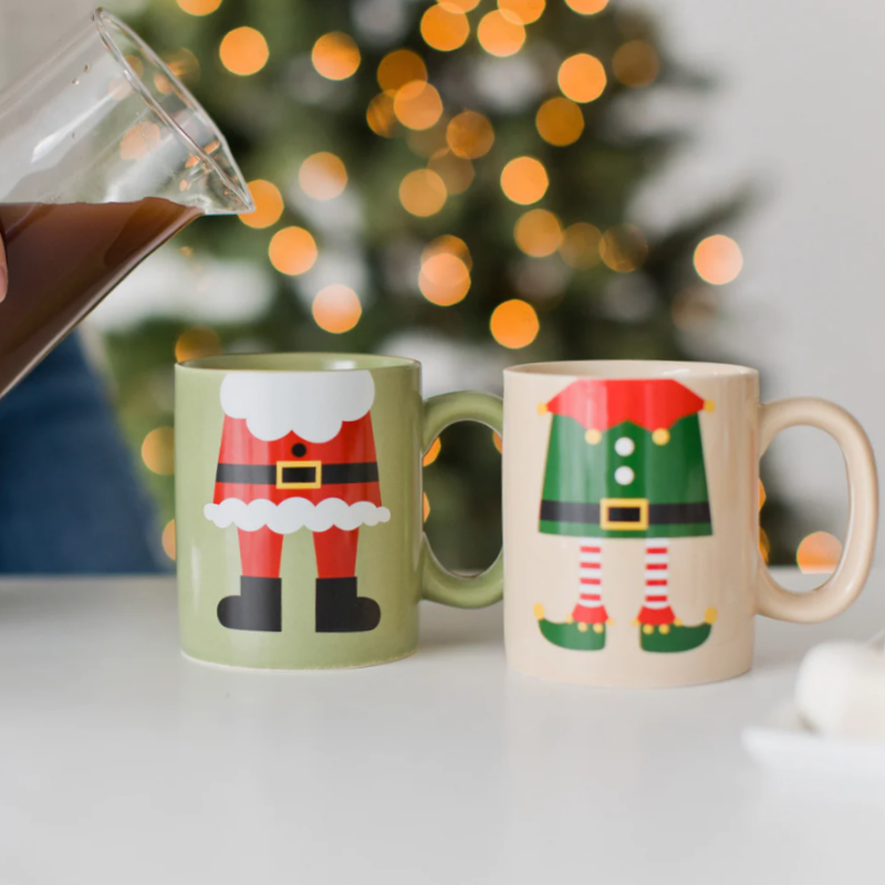 Santa Elf Σετ Κούπες 2τμχ