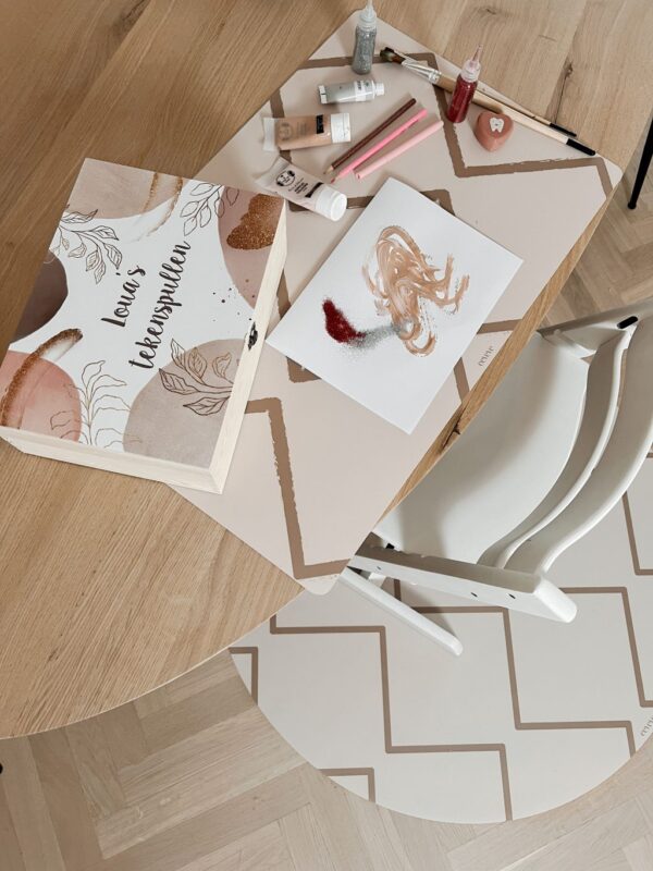 Desk Mat Autumn Gold τοποθετημένο σε γραφείο