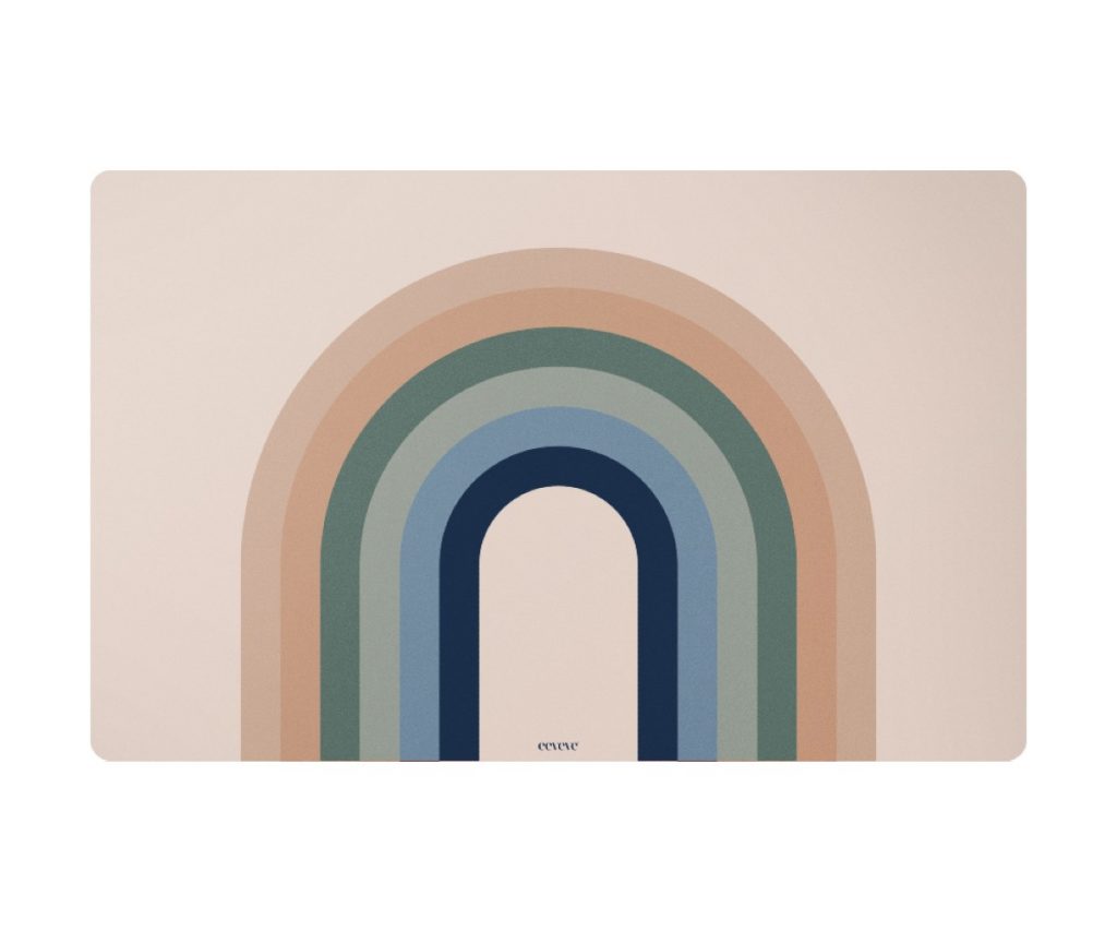 Desk Mat Retro Bow Seiheki Green