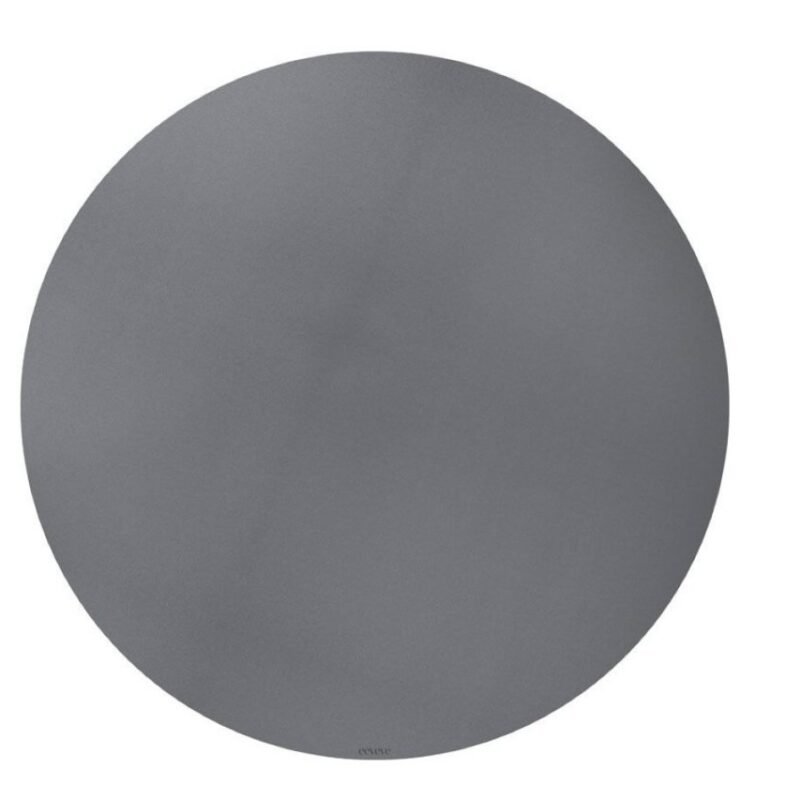 Round Floor Mat Granite Gray