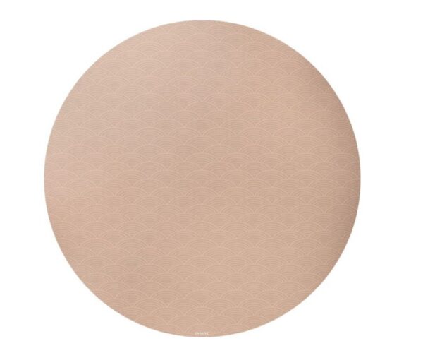Round Floor Mat Rainbow Mocha