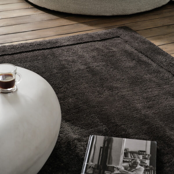 Heaven Χαλί Graphite Black 3 Διαστάσεις στρωμένο στο πάτωμα