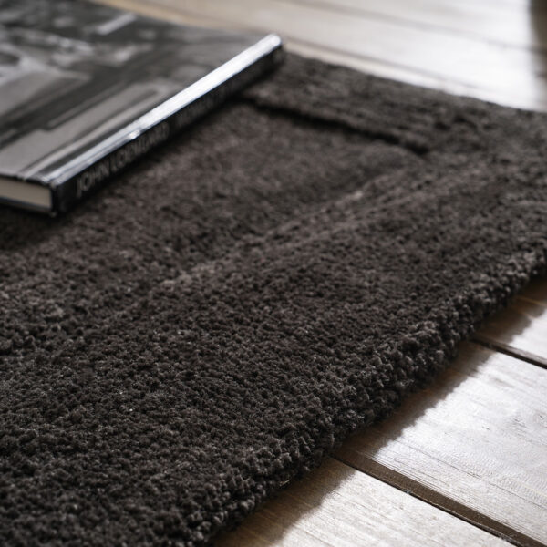 Heaven Χαλί Graphite Black 3 Διαστάσεις στρωμένο στο πάτωμα