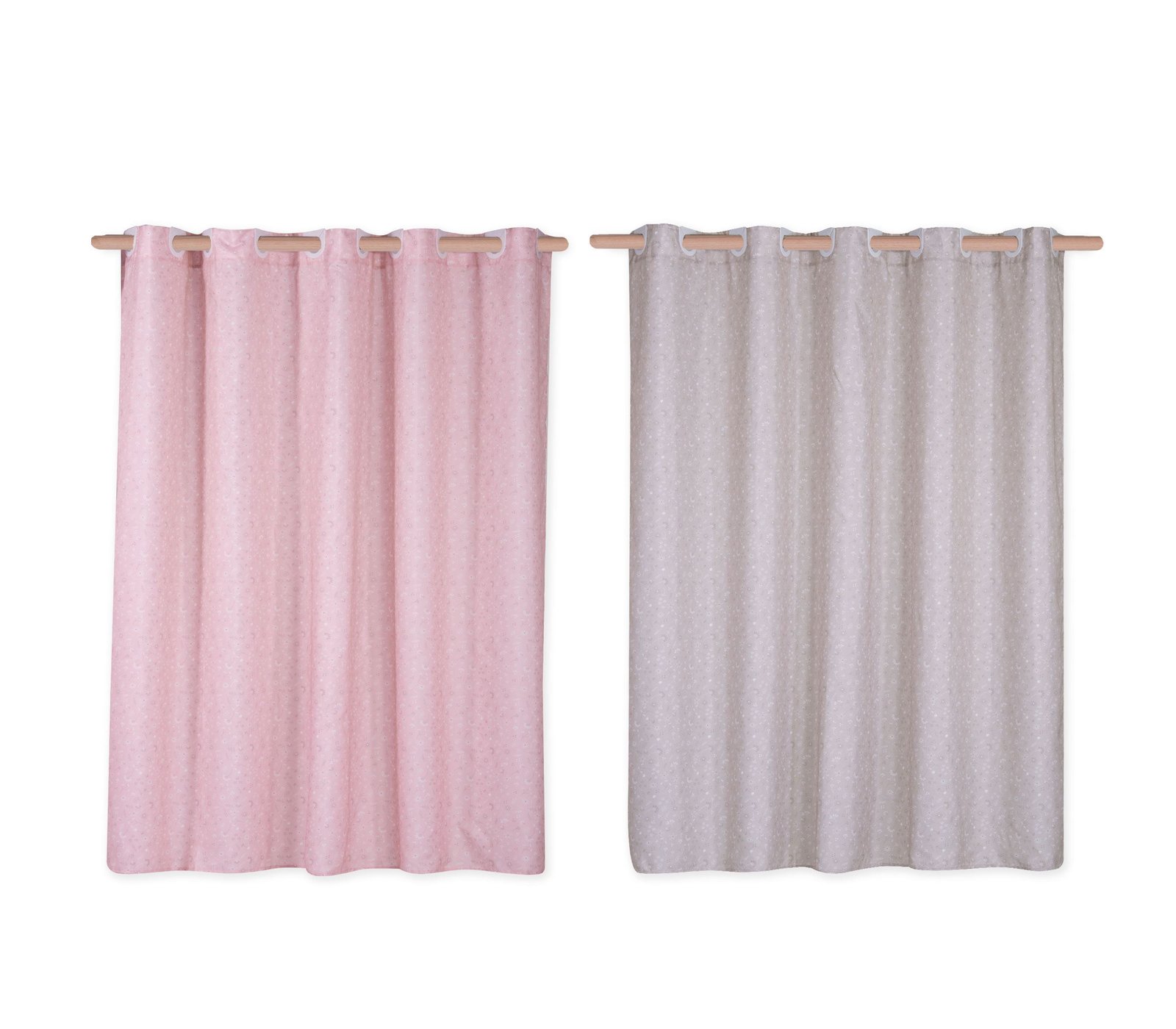 Loving Κουρτίνα Μπάνιου Μπεζ κρεμασμένη