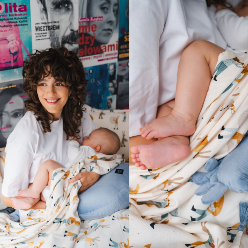 Princess Bamboo Κουβέρτα Swaddle