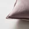 Winter Velvet Μαξιλαροθήκη Mauve Grey