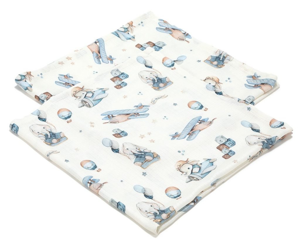 Simbo 2 Pack Bamboo Μικρές Μουσελίνες