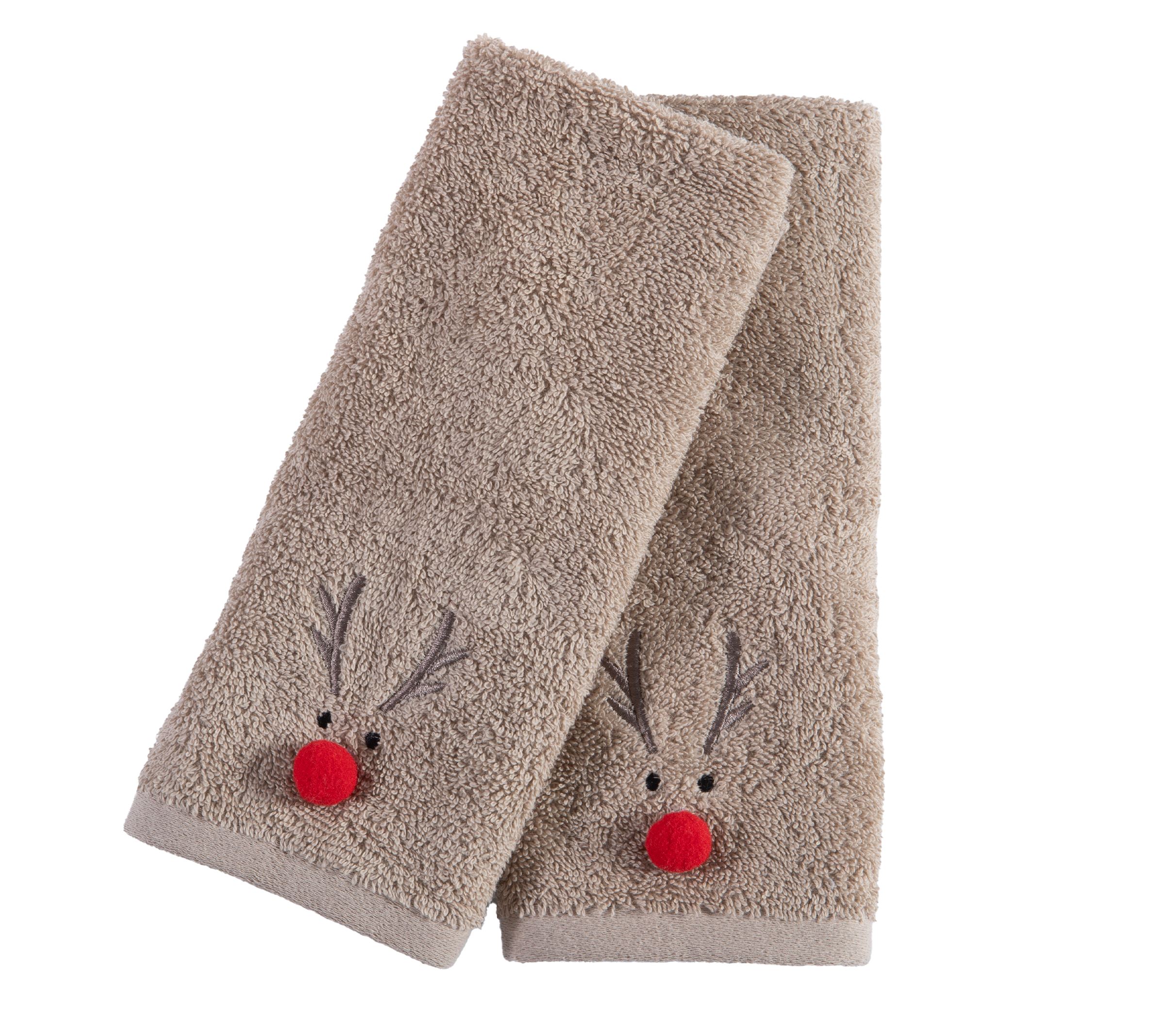 Funny Reindeer Σετ Πετσέτες 2τμχ