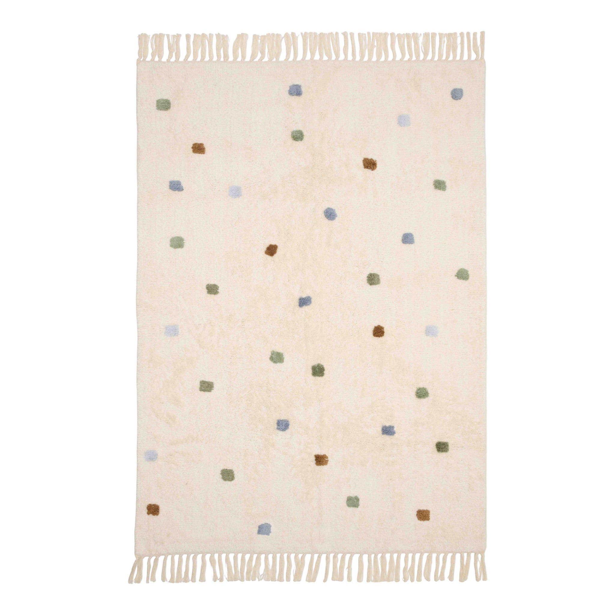 Dot Mixed Blue Χαλί