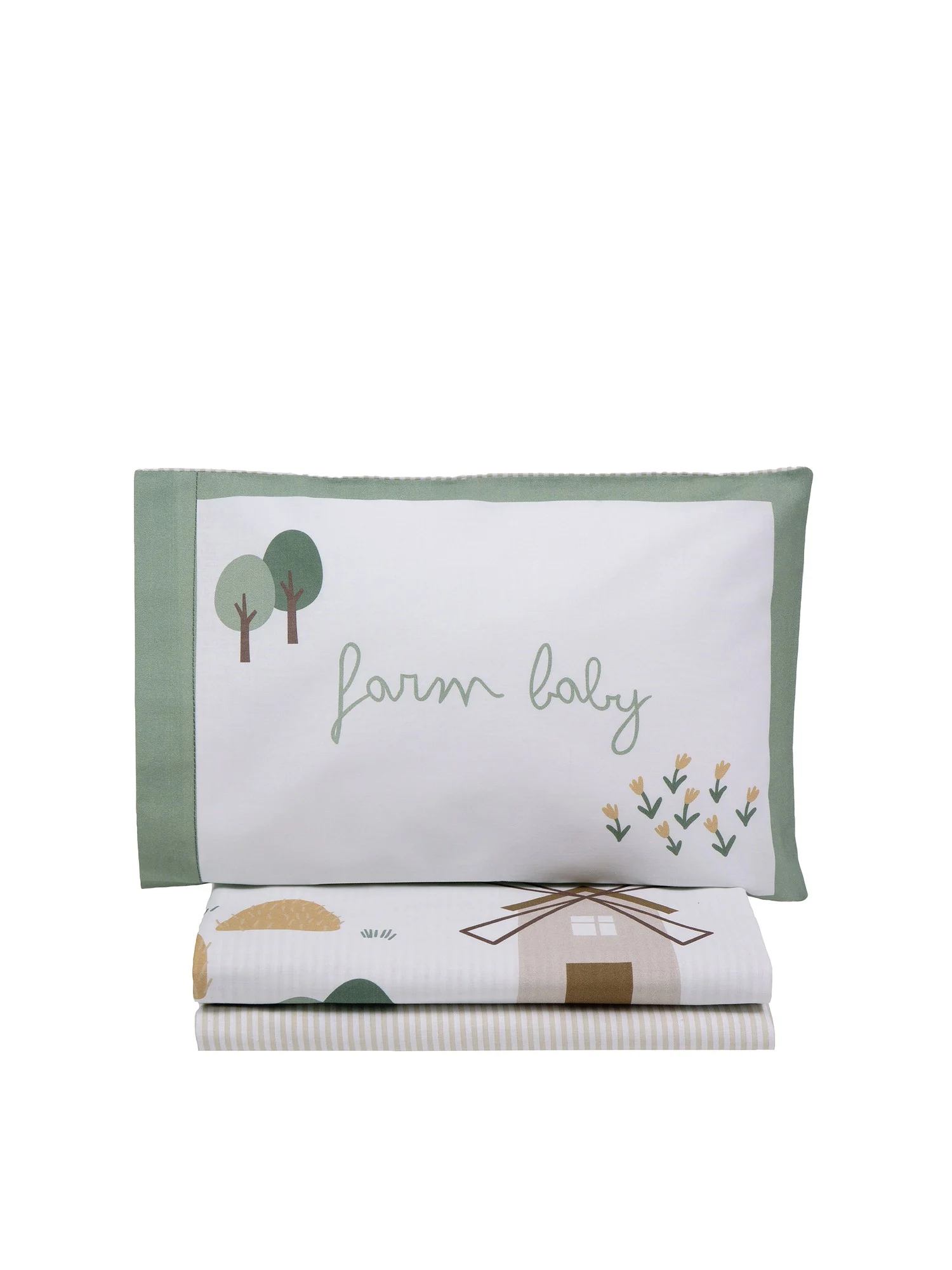 Farm Baby Σετ Σεντόνια 3τμχ διπλωμένα