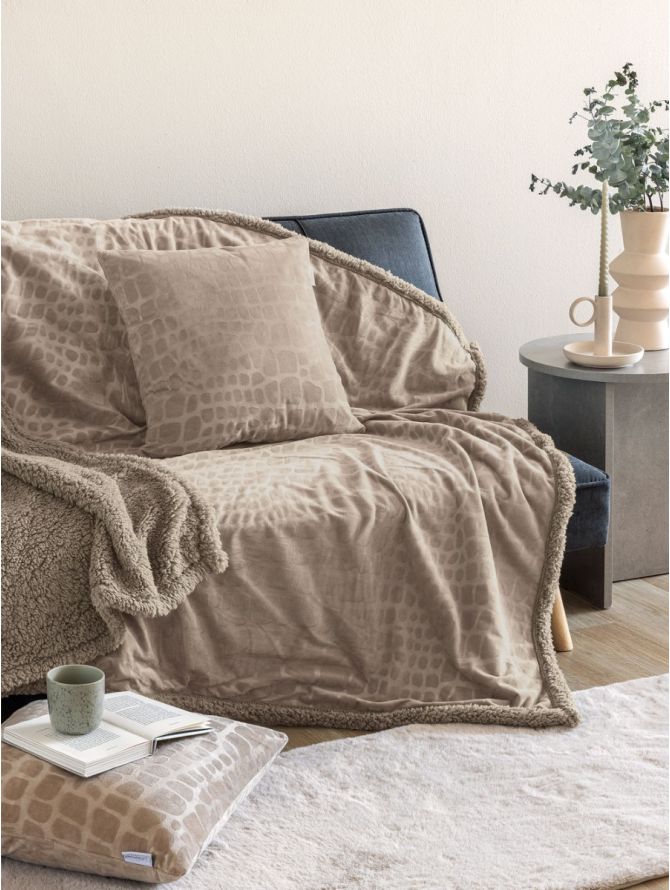 Flo Κουβέρτα Καναπέ Beige