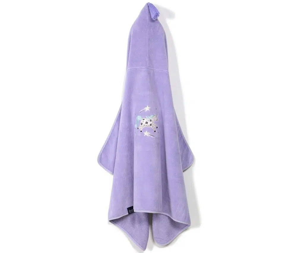 Lady Unicorn Πετσέτα Bamboo Kid Purple