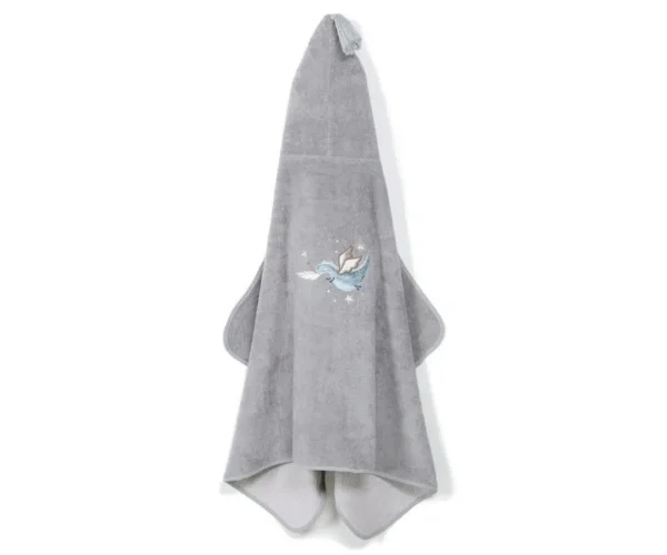 Lord Dragon Πετσέτα Bamboo Kid Grey