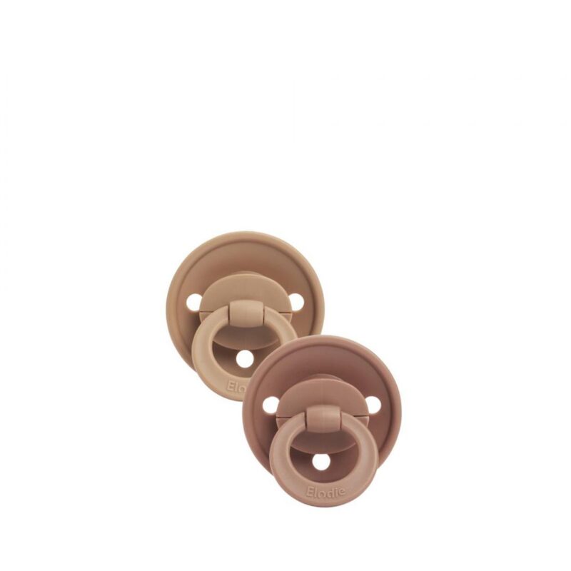 Σετ Βρεφικές Πιπίλες Σιλικόνης 2τμχ Soft Terracotta