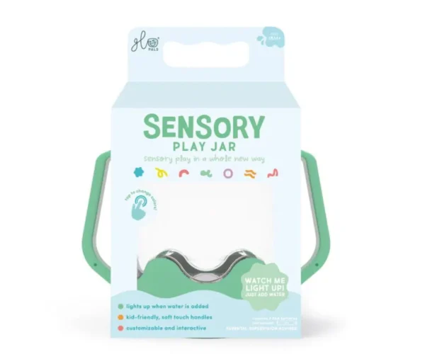 Sensory Jar Green Lucky Charm