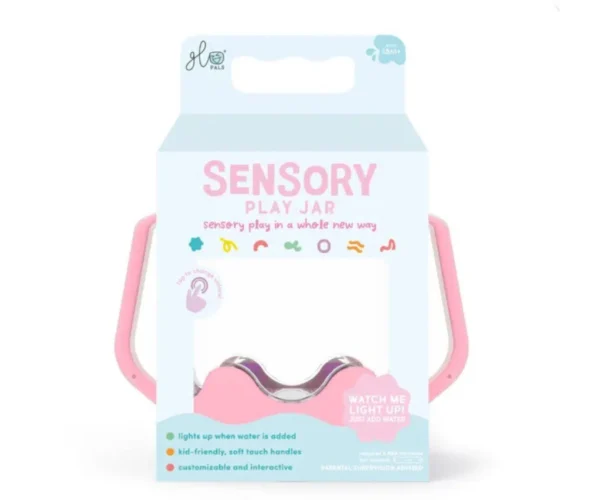 Sensory Jar Pink Bubblegum, από 100% πλαστικό, για παιδιά ηλικίας 18+ μηνών